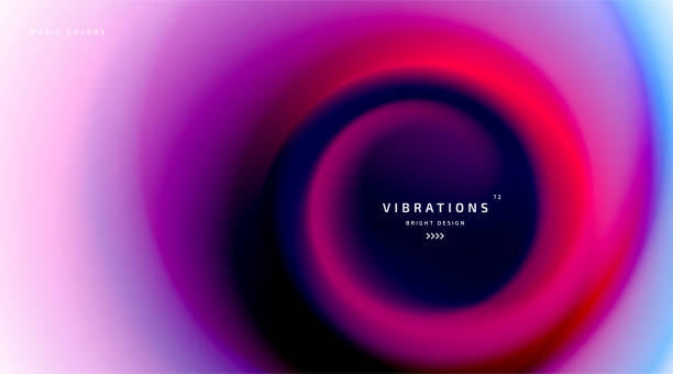 istock Background with smooth flow of colors, blurred motion. Vibrant abstract gradual blend between shades with fluid blurred gradient. Trendy minimalist design with blur shapes. 1172327763