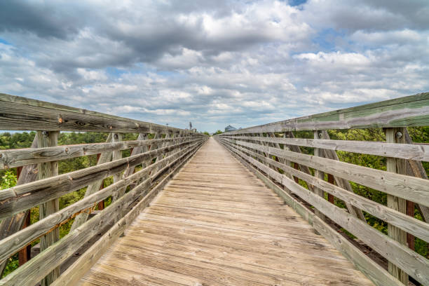 istock trestle on Cowboy Trail in Nebraska 1172330158