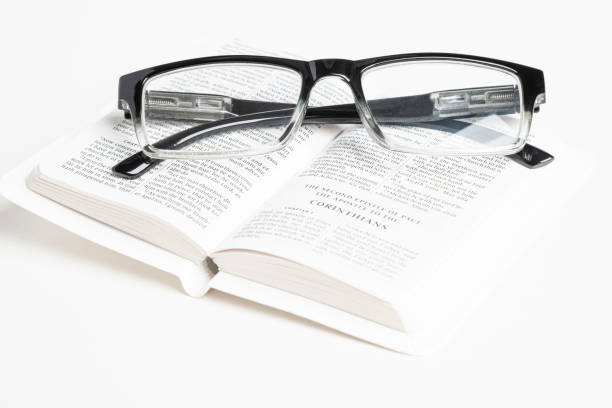 istock White Pocket Bible With A Pair Of Reading Glasses 1172333382