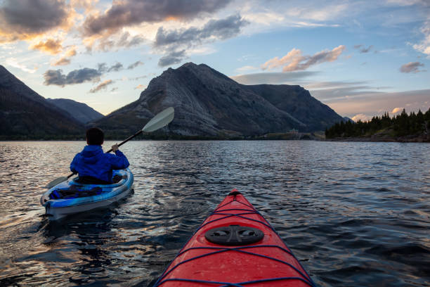 istock Kayaking in Canadian Rockies 1172337152