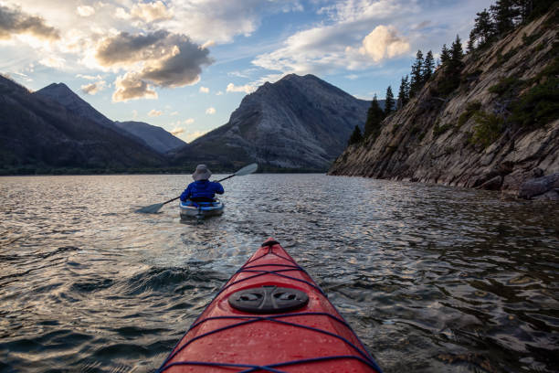 istock Kayaking in Canadian Rockies 1172338747