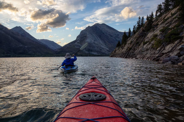 istock Kayaking in Canadian Rockies 1172338772