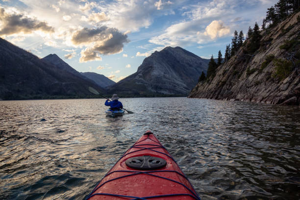 istock Kayaking in Canadian Rockies 1172338812