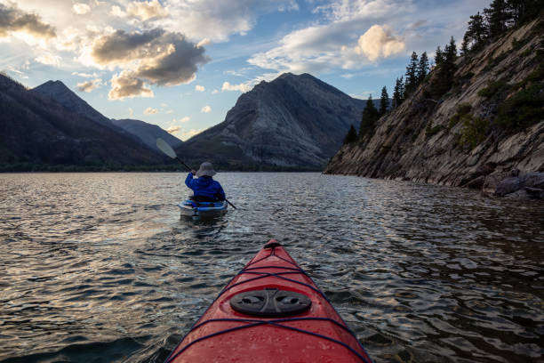 istock Kayaking in Canadian Rockies 1172338814
