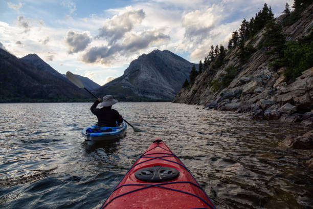 istock Kayaking in Canadian Rockies 1172338956