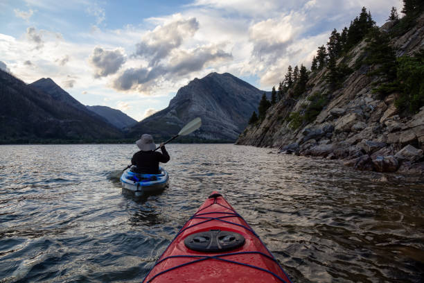istock Kayaking in Canadian Rockies 1172339021