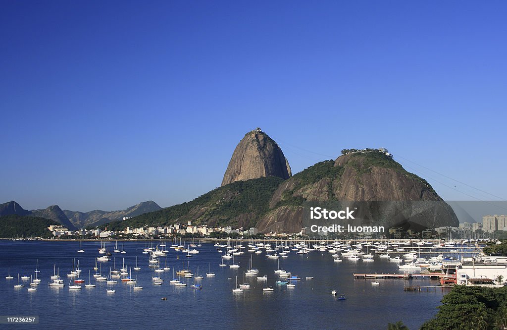 Sugarloaf in Rio de Janeiro Sugarloaf Mountain Stock Photo