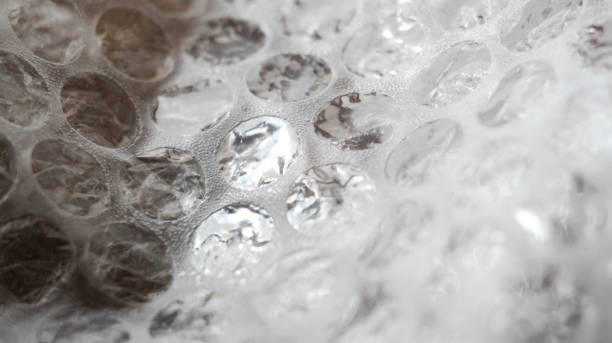 istock Close up White air bubble warp protection goods useful as a background. 1172371659