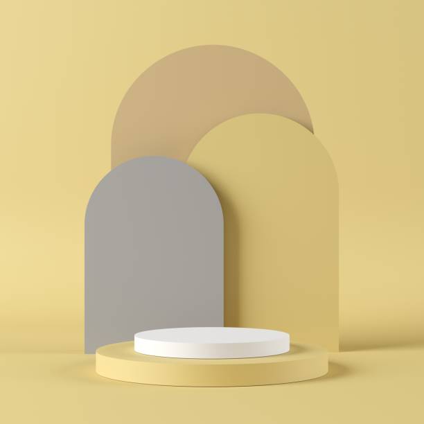 istock Abstract mock up scene with geometry shape podium. stock photo 1172382408