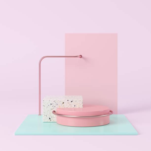 istock Abstract mock up scene with geometry shape podium. stock photo 1172382443
