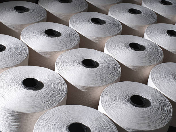 Textile Mill  textile industry textile thread industry stock pictures, royalty-free photos & images