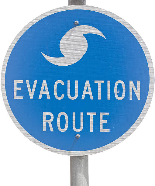 istock hurricane evacuation route sign 117239592