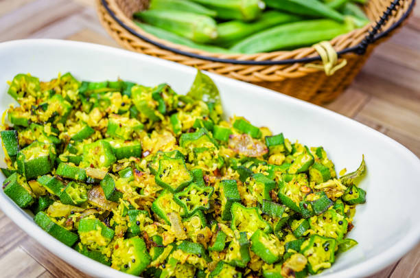istock Okra Stir Fry With Coconut 1172400650