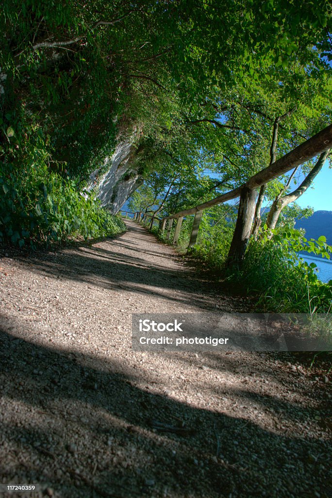 hiking trail (hdr image)  Austria Stock Photo