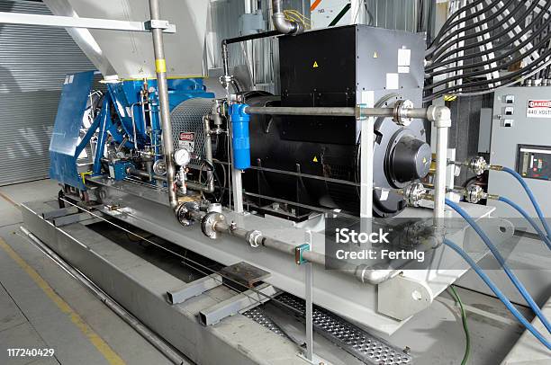 Industrial Turbinegenerator Set Stockfoto und mehr Bilder von Gasturbine - Gasturbine, Herstellendes Gewerbe, Motor