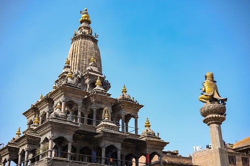 Krishna Temple at Patan Durbar Square Premises in Nepal