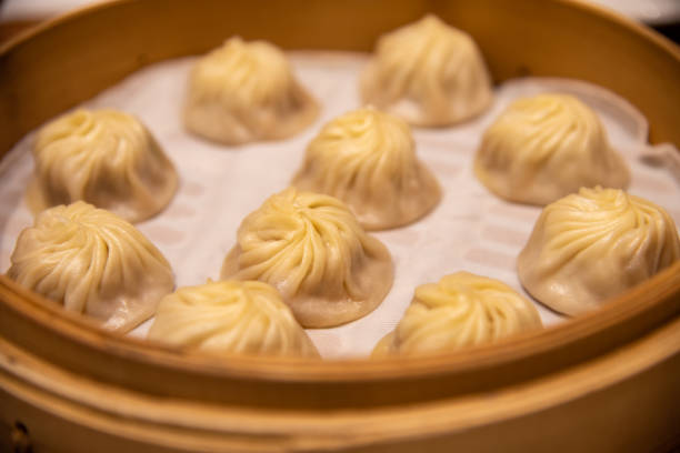 istock Chinese steamed steamed bun ( baozi ) 1172409417