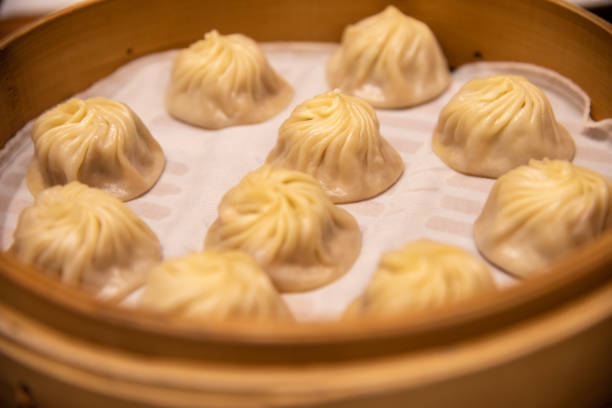 istock Chinese steamed steamed bun ( baozi ) 1172409463