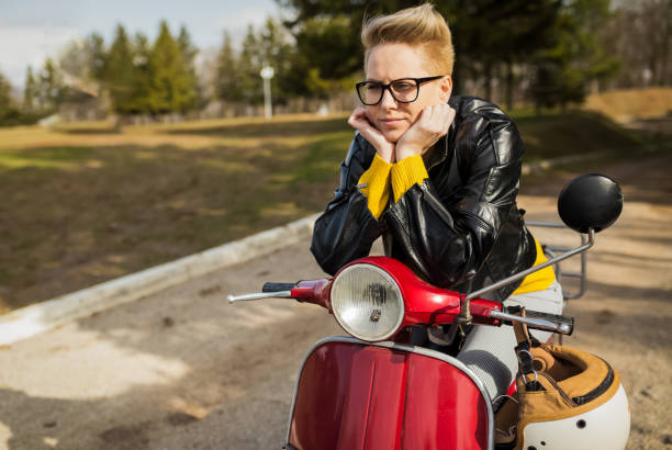 istock girl in the Vespa 1172415132