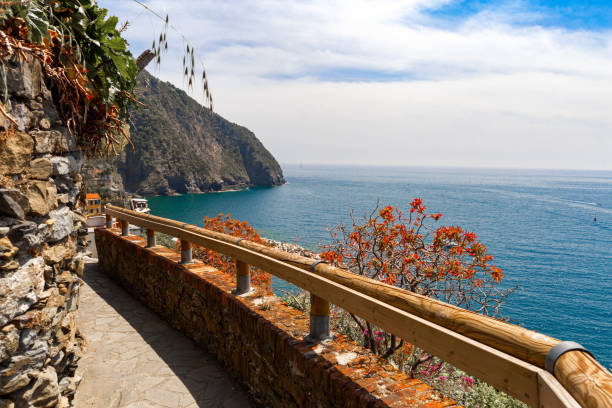 istock Romantic hiking trail in Cinque Terre Italy 1172417343