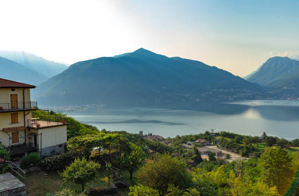 istock Beautiful dawn on lake Como Italy 1172418272