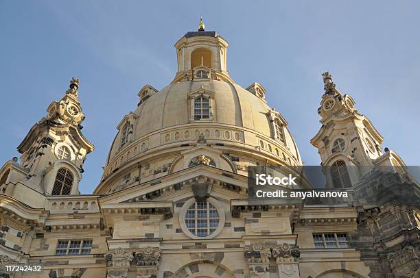 Frauenkirche Dresden Stock Photo - Download Image Now - Adult, Architectural Dome, Architecture