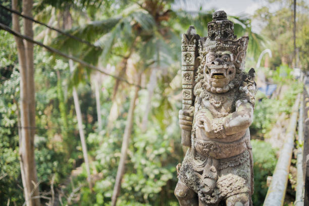 istock Balinese Stone Sculpture - Ubud, Bali - Indonesia 1172426370