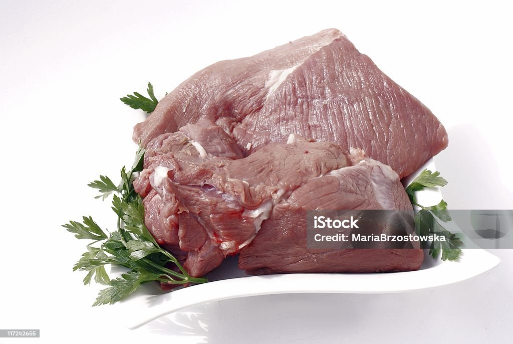 Vitello crudo carne - Foto stock royalty-free di Alimentazione sana