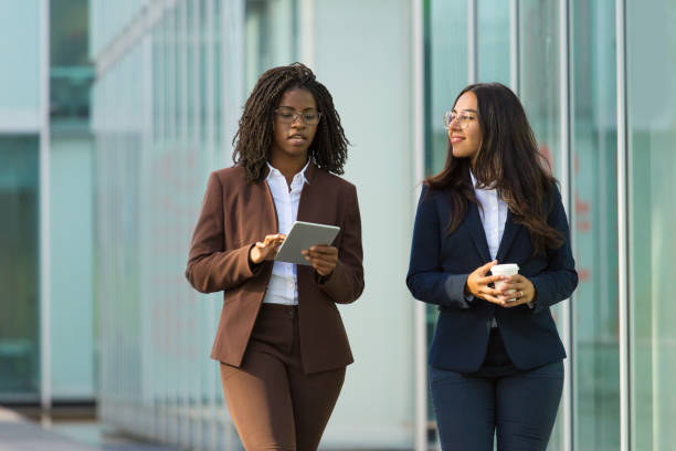 istock Diverse female business colleagues 1172427528