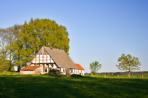 An old german farmhouse in North Rhine Westfalia.