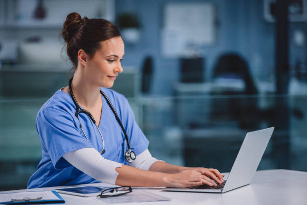 istock Managing some of her medical duties 1172429075