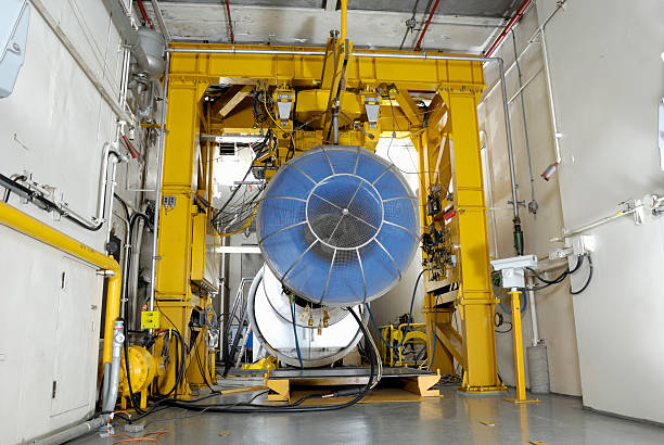 Gas turbine engine test room  gas turbine stock pictures, royalty-free photos & images