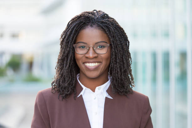 istock Happy successful business professional posing outside 1172430399