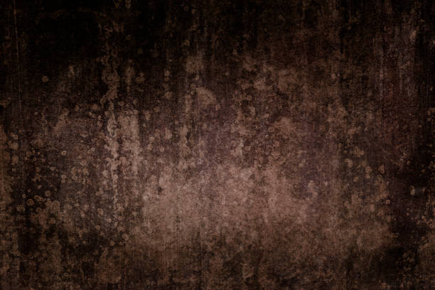 istock Dark brown grungy weathered wall 1172438159