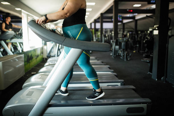 istock Overweight women at gym 1172440101