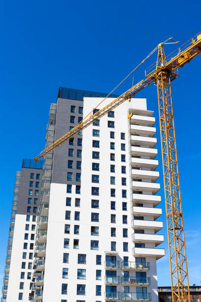 istock New apartment skyscrapers under onstruction 1172444342