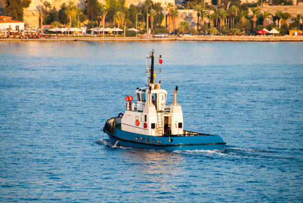 istock Tugboat in Cesme, Izmir 1172449357