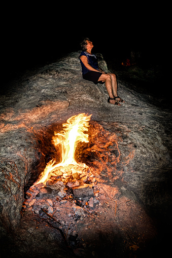 Mount Chimaera at Olympos Antalya Turkey