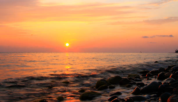 istock Sunset Over The Sea. Evening. Black sea 1172450649