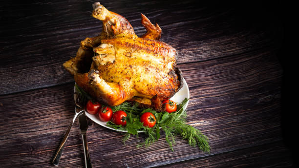 istock Baked in the oven chicken 1172455740