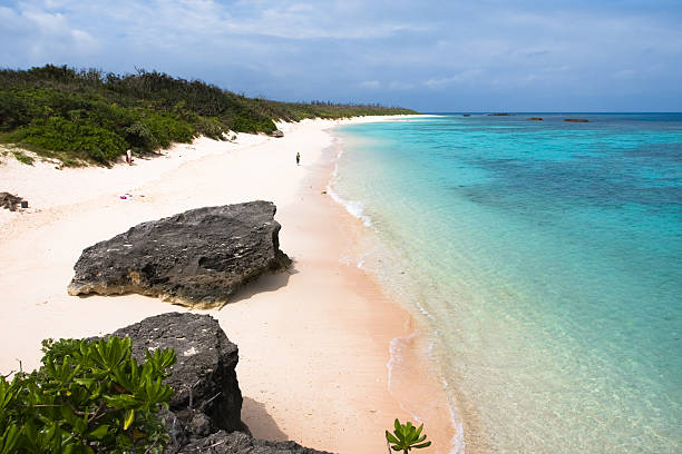 istock Deserted beach in Okinawa 117246757