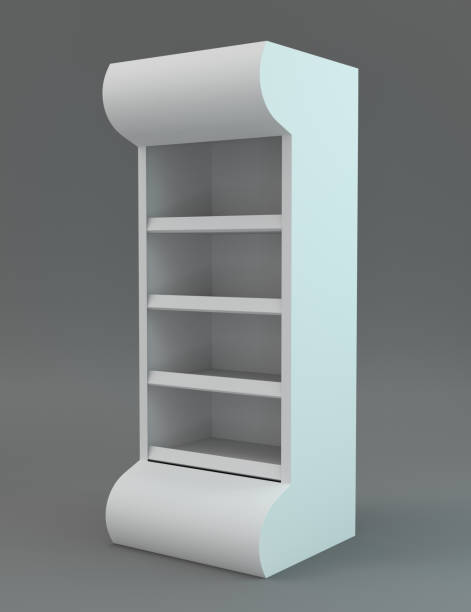 istock Blank POS Product Stand Or Shelf 1172473835