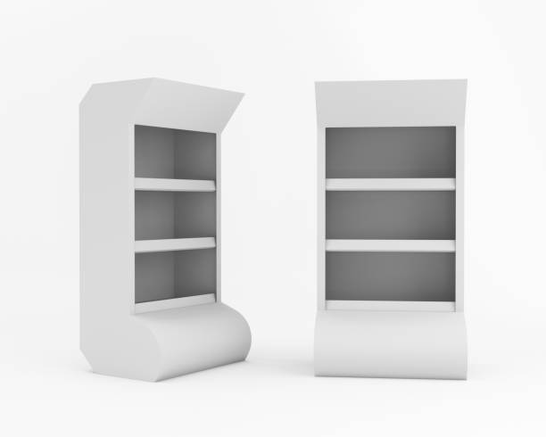 istock Blank POS Product Stand Or Shelf 1172474282