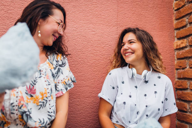 istock Girlfriends have fun at the amusement park 1172475893