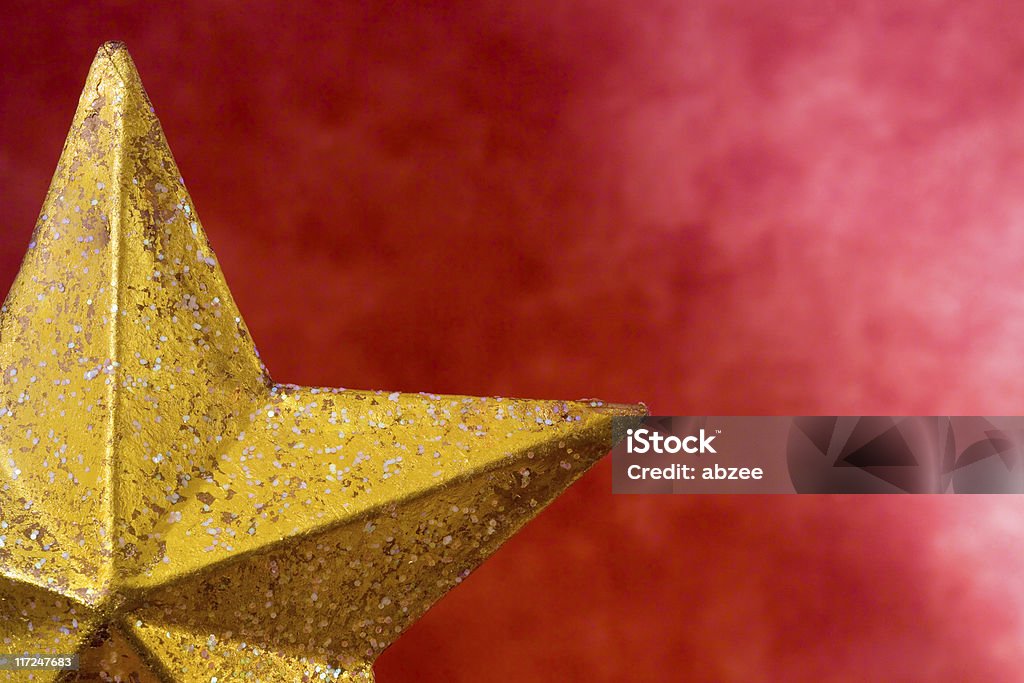 Natale Puntale dell'albero di Natale - Foto stock royalty-free di Dorato - Colore descrittivo