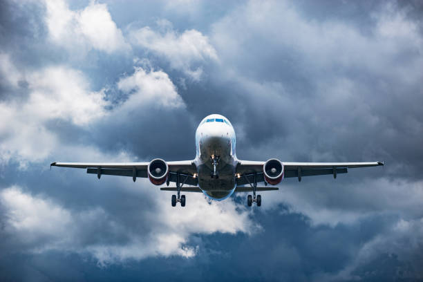 istock Landing of the plane. 1172481911