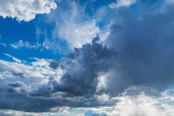 istock Amazing cloudscape on the sky before the rain. 1172486746