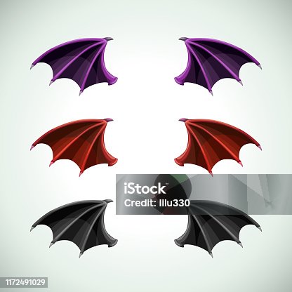 Dragon Wings Stock Illustrations, Royalty-Free Vector Graphics ...