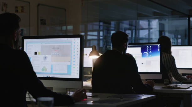 istock Working late is part of the job 1172492563