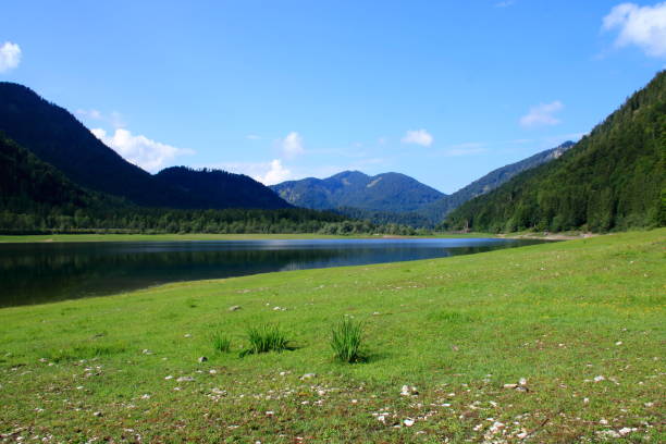 istock View over the Weitsee and Mittersee near Reit im Winkl 1172498462